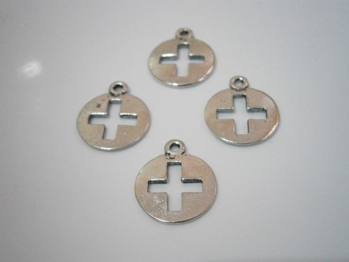 Přívěsek - Křížek - 17x14mm (2ks)