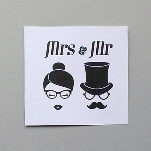 Mr & Mrs (inkoust.otisk) — foto 1