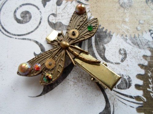 Steampunková sponka — foto 1