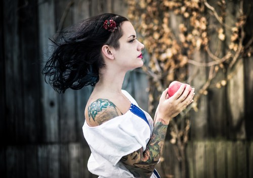 Minisponka "červené jablíčko" — foto 1