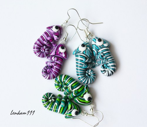 Chameleonci proužkatí na přání - visící
