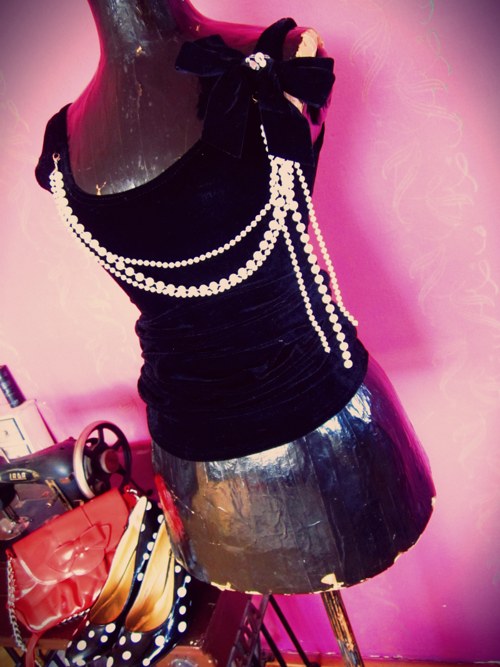 Top samet&perly — foto 1