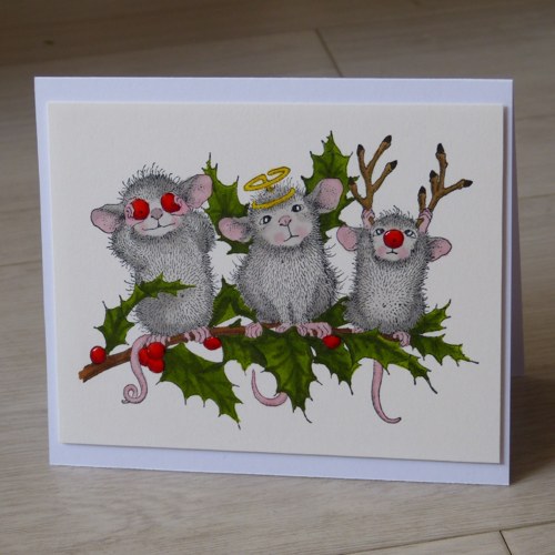 Vánoční přání - House mouse — foto 1