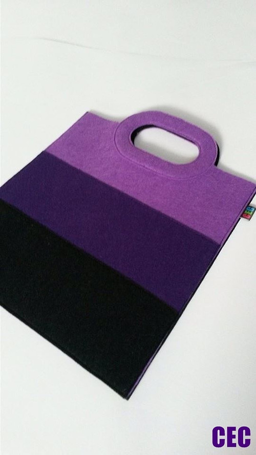 Violet felt-shape flat — foto 1