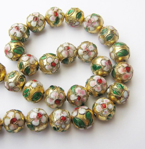 Cloisonne 11 mm 2 ks — foto 1