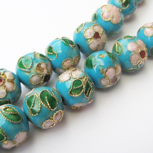 Cloisonne 11 mm 2 ks — foto 1