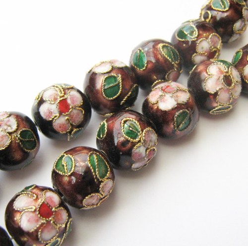 Cloisonne 11 mm 2 ks