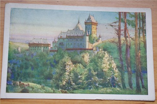 Karlštejn, Oskar Schmidt