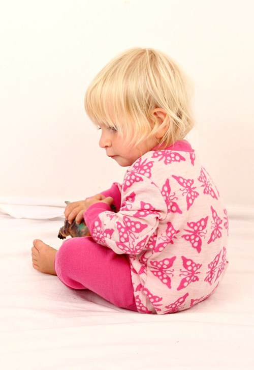 Rostoucí tričko- merino - 9-24m — foto 1