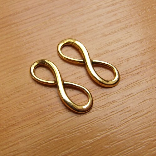 Nekonečno - 8x23mm - zlato