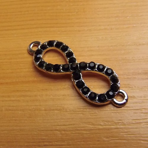 Nekonečno - 33x10mm - starostříbro