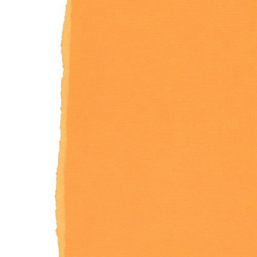 Texturovaná čtvrtka - sluneční oranžová (1 ks)
