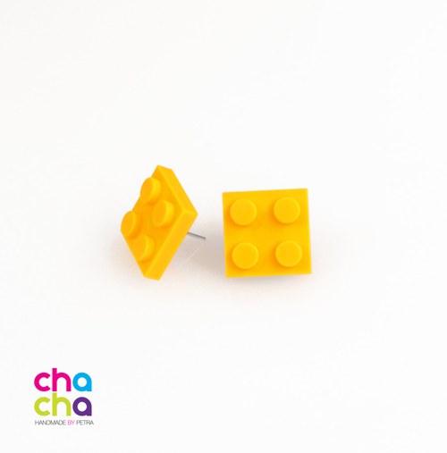 Lego náušnice - pecky