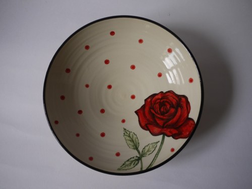 Talíř Rose — foto 1