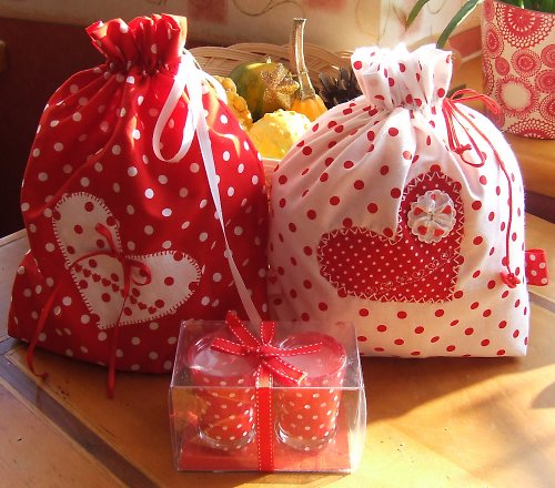 Valentýnské pytlíčky - puntíky — foto 1