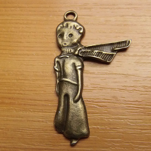 Malý princ - starobronz - 46mm x 27mm — foto 1