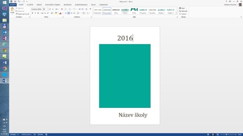 Kalendář MS Word 2016 — foto 1