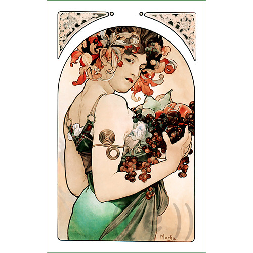 Obraz - Alfons Mucha (56) (látkový panel) — foto 1