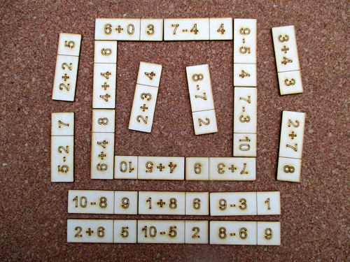 Domino s příklady do 10 — foto 1