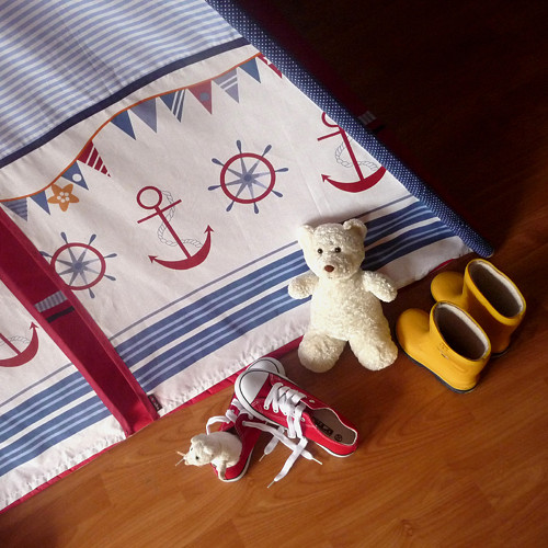 Teepee Námořník 2 (stan,tyče,deka,bójky) — foto 1