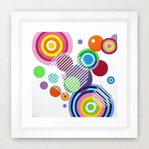 REPRODUKCE V RÁMU - BUBLINKY 3, 20x30 cm