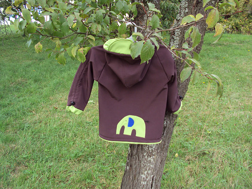 Rostoucí softshell. bundička 1-3 roky /souprava — foto 1