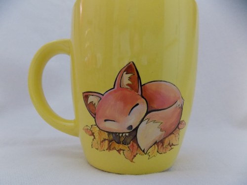 Hrnček - Sleeping Fox — foto 1
