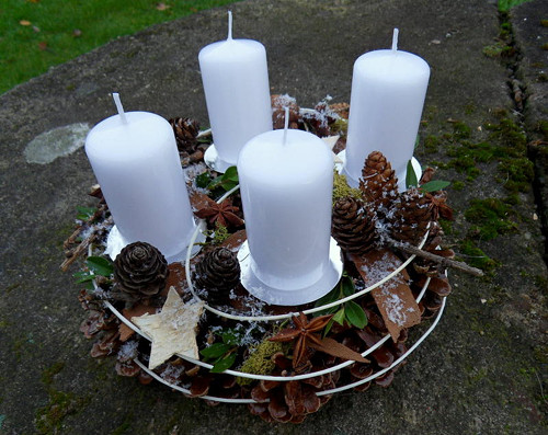 Adventní věneček přírodní — foto 1