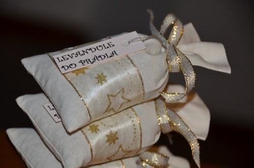 Vánoční levandule - zlatobéžová — foto 1