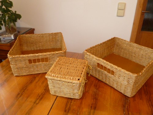 Pletené koše 2+1 - objednávka — foto 1