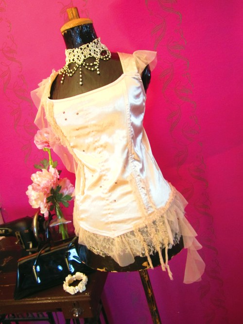 Top shabby chic cream — foto 1