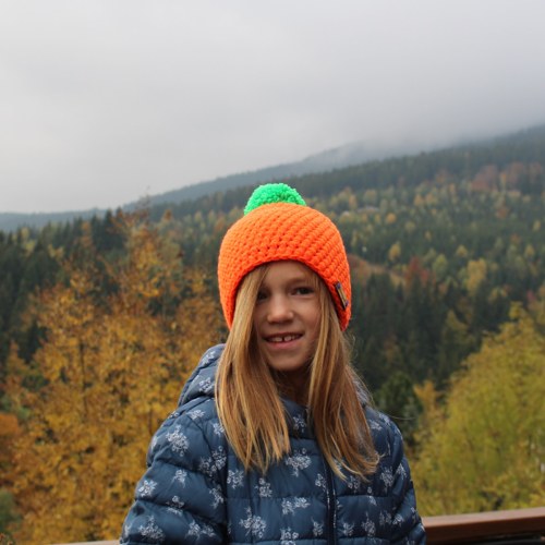 Dětský Kulich "EMILY" - oranžová — foto 1