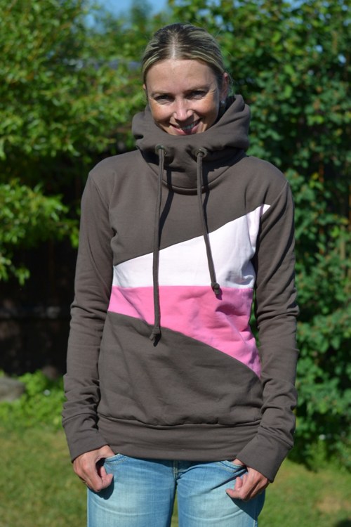 Hnědá mikina — foto 1