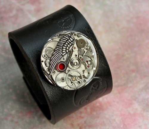 Steampunkový náramek — foto 1