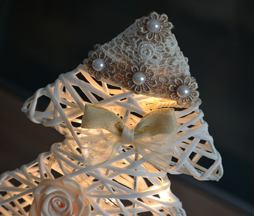 Vánoční stromek Shabby chic LED — foto 1