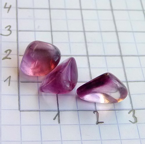 Fluorit - 3 kusy E 64 — foto 1