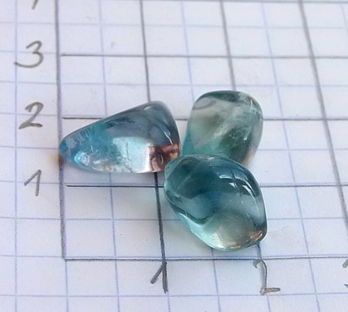 Fluorit - 3 kusy E 74 — foto 1
