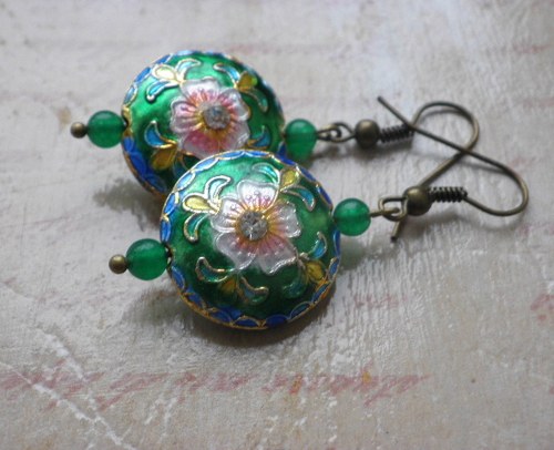 Cloisonnky s jadeitem — foto 1