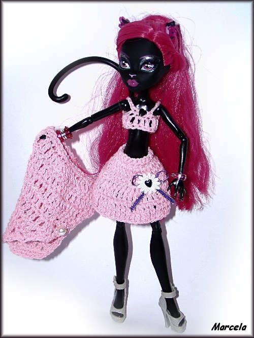 Sukně perelýna top monster high příšerky — foto 1