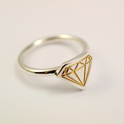 Prsten DIAMANT (ag 925) — foto 1