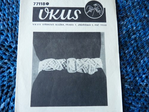 Vkus 77118, drhaný pásek — foto 1