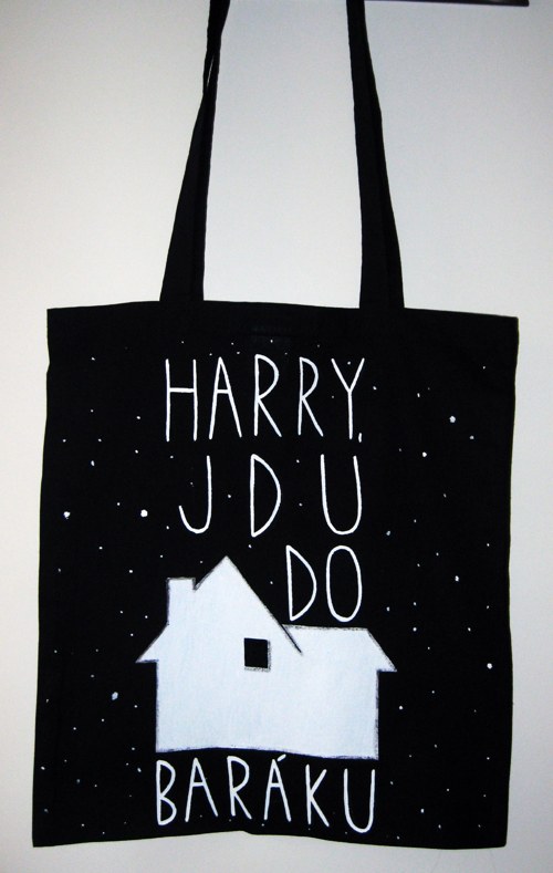 Plátěná taška - Harry, jdu do baráku! — foto 1
