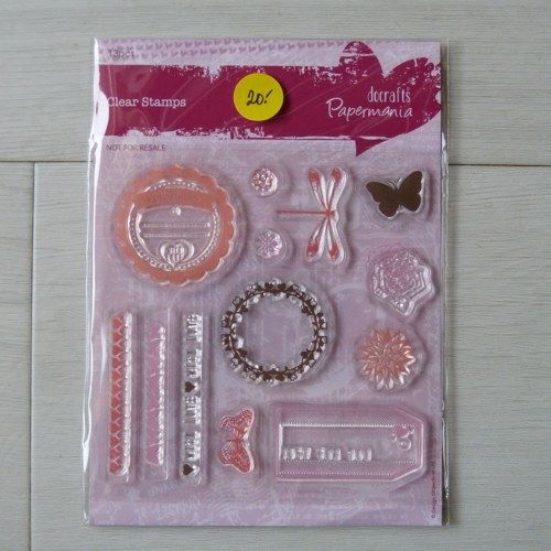 Vánoční silikonová razítka Docrafts — foto 1