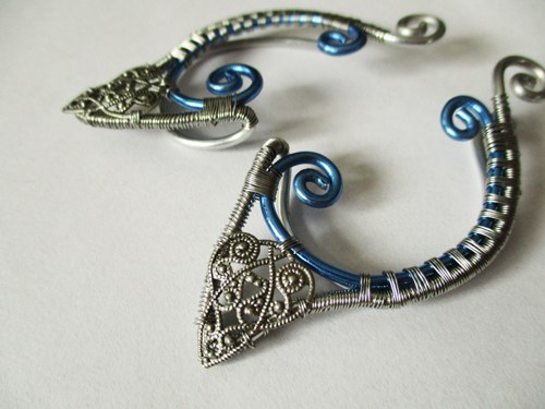 Elfí uši - Blue high — foto 1