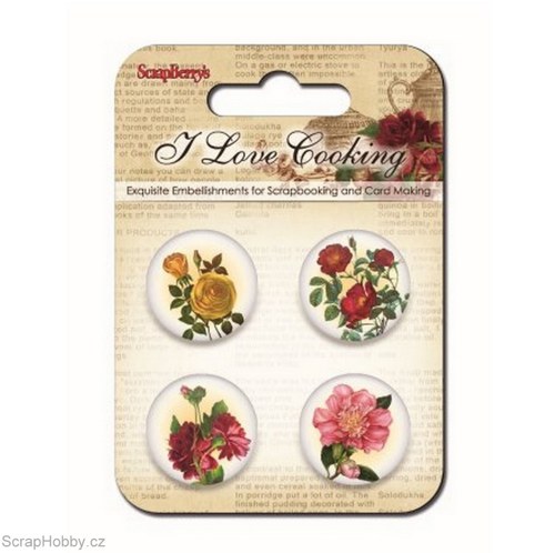 Kovová placička - I Love Cooking - 3. — foto 1