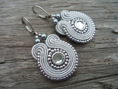 Sutaškové náušnice Mini Silverky — foto 1