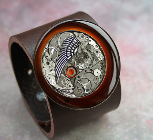Steampunkový náramek — foto 1