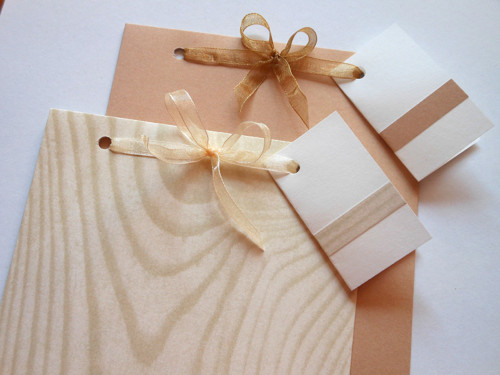 Vzor dřeva - obal na CD 13x14 cm — foto 1
