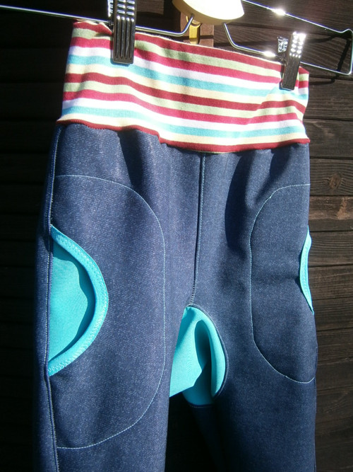 Zimní softshelloové kalhoty — foto 1