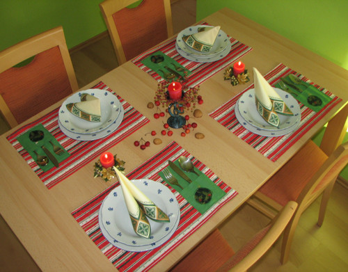 Vánoční prostírání - Sváteční — foto 1